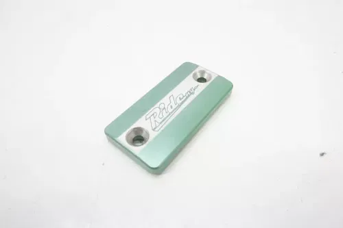 Kawasaki Ride Engineering Front Brake Master Cylinder Cover Green KX #3 M21