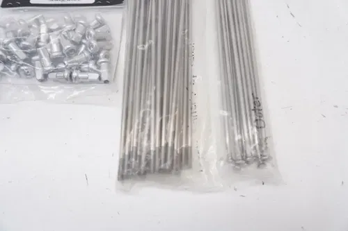 KTM 125-450 Dubya 18'' Rear Wheel Spoke Kit Silver Spokes Nipples M55