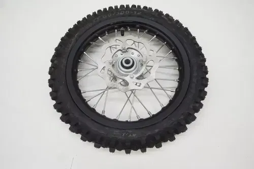 2023 KTM 50 SX Front Wheel OEM Black Rim Hub Rotor Sprocket GasGas Husqvarna #2