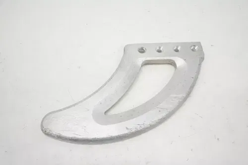 Zip-Ty Racing Replacement Rear Rotor Guard Shark Fin Aluminum Motocross #7 M21