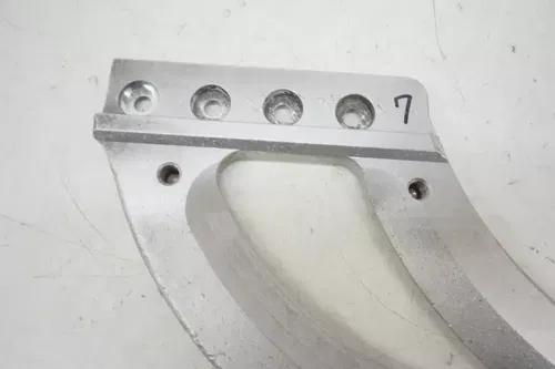 Zip-Ty Racing Replacement Rear Rotor Guard Shark Fin Aluminum Motocross #7 M21
