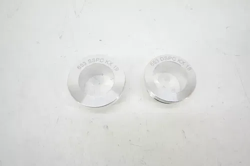 KX250 KX450 Dubya Talon Hub Rear Wheel Spacers Aluminum Silver Kawasaki M25