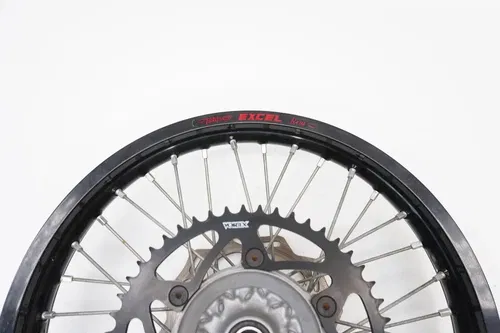 2015 YZ450F Rear Wheel OEM Hub Excel Rim Black Rotor Sprocket Yamaha YZ250F #2
