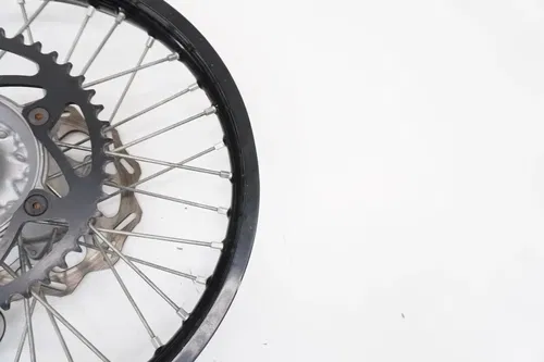 2015 YZ450F Rear Wheel OEM Hub Excel Rim Black Rotor Sprocket Yamaha YZ250F #2