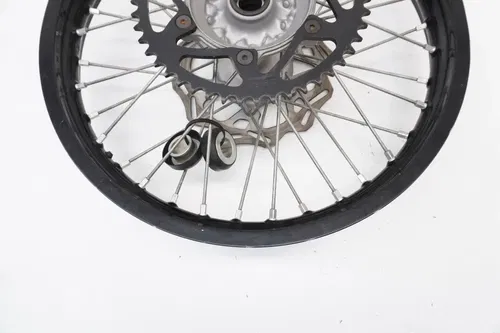 2015 YZ450F Rear Wheel OEM Hub Excel Rim Black Rotor Sprocket Yamaha YZ250F #2