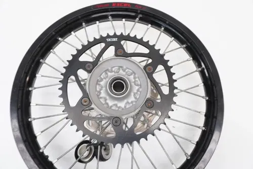 2015 YZ450F Rear Wheel OEM Hub Excel Rim Black Rotor Sprocket Yamaha YZ250F #2