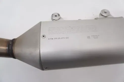 KTM Exhaust Muffler Pipe OEM 79105079100 250 350 450 SXF XCF 2019-2022