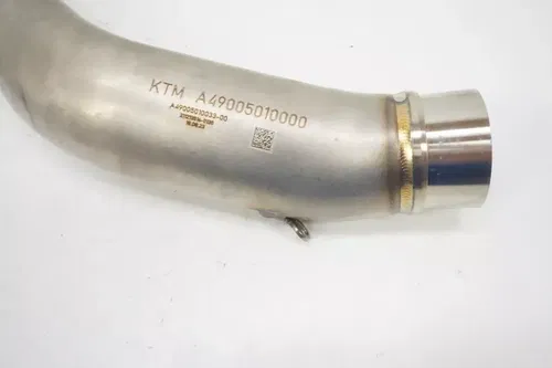 2024 KTM 350 EXC-F Exhaust Mid Pipe OEM Rear Header A49005010000 Husqvarna AE