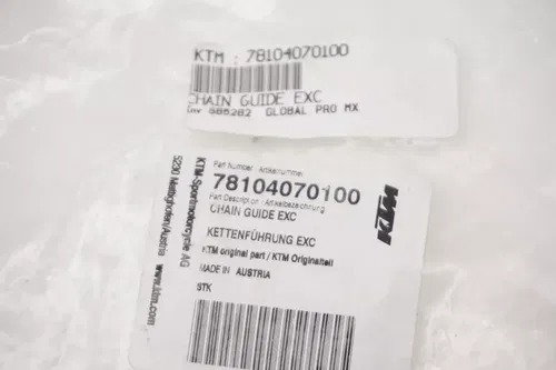 KTM 85 Rear Chain Guide OEM 78104070100 Husqvarna KTM Gas Gas MC TC 85 M30