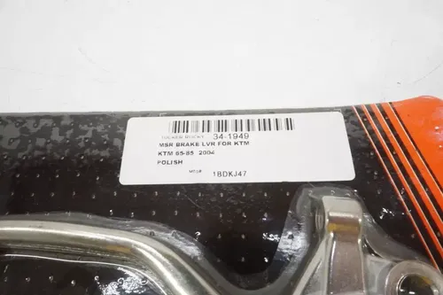 KTM 65 85 MSR Standard Front Brake Lever Polished  34-1949 #1BDKJ47 2004 M14
