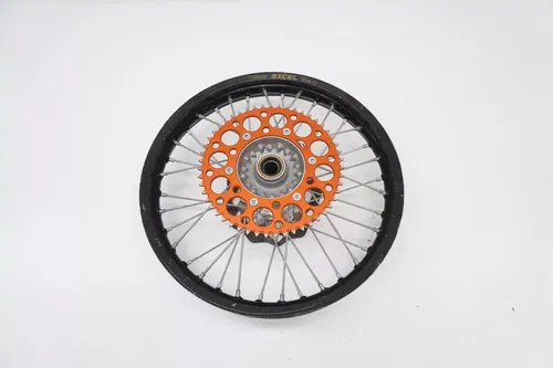 2007 KTM 144 SX Complete Rear Wheel OEM Excel Rim Hub Rotor 125-530 SX SXF 00-12