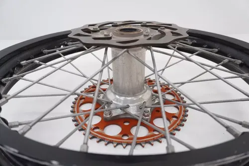 2007 KTM 144 SX Complete Rear Wheel OEM Excel Rim Hub Rotor 125-530 SX SXF 00-12