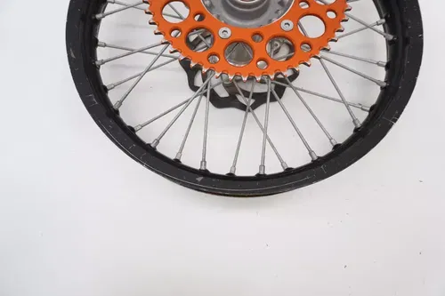 2007 KTM 144 SX Complete Rear Wheel OEM Excel Rim Hub Rotor 125-530 SX SXF 00-12