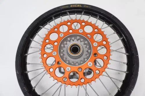 2007 KTM 144 SX Complete Rear Wheel OEM Excel Rim Hub Rotor 125-530 SX SXF 00-12
