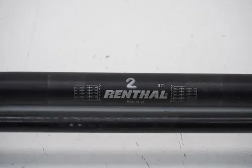 Renthal 7/8 Handlebars 971 Bend Handlebar Bar Pad Bars Black #2