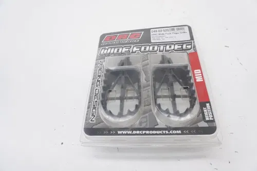 RMZ250 RMZ450 DRC Wide Footpegs Foot Pegs Peg Set D48-02-520 2010-2025 A2