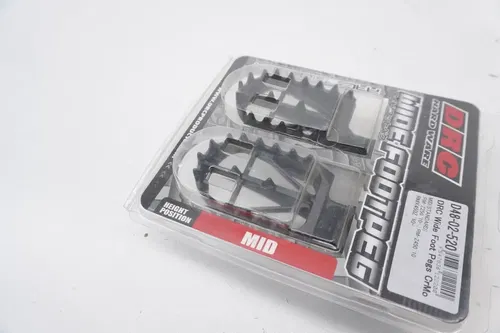 RMZ250 RMZ450 DRC Wide Footpegs Foot Pegs Peg Set D48-02-520 2010-2025 A2