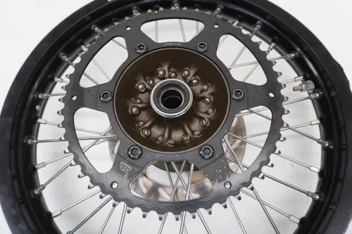 2012 KX450F Complete Rear Wheel OEM Excel Rim Hub Rotor 18x2.15 Kawasaki KX #2