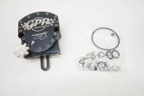 GRP V4 Steering Stabilizer Black Steering Damper Rebuild Kit Motocross MX M13