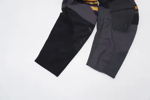 FXR Podium Pro Battalion Pants Black/Charcoal/Gold Men's Size 34 MX Motocross K8