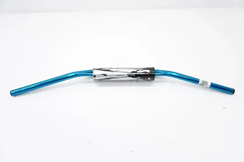 Fly Racing Aluma-Steel Handlebars 7/8 Handlebar CR High Bend Bar Pad Bars Blue