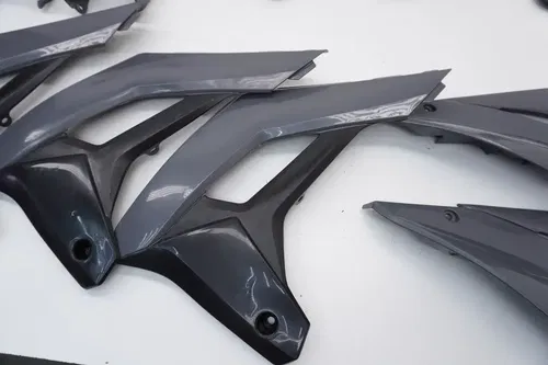 2024 Sherco 125-500 SE SEF Polisport Plastics Grey Shrouds Side Panels Guards