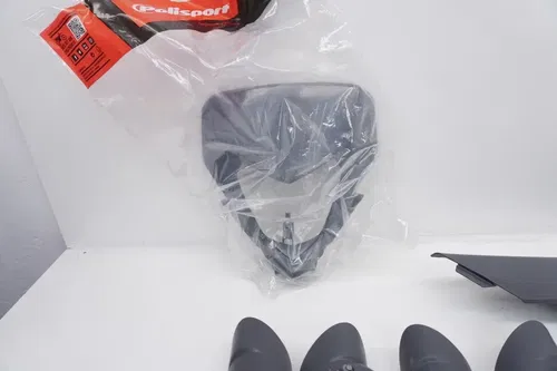 2024 Sherco 125-500 SE SEF Polisport Plastics Grey Shrouds Side Panels Guards