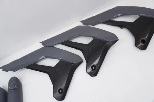 2024 Sherco 125-500 SE SEF Polisport Plastics Grey Shrouds Side Panels Guards
