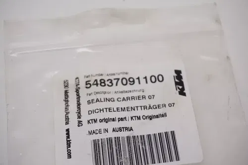 KTM Genuine Sealing Carrier 07 OEM 54837091100 M29