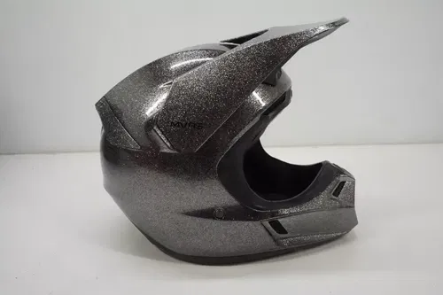 Fox Racing V3 Baz MVRS Motocross Helmet PTR Halo Silver Size XL ATV Off-Road AE