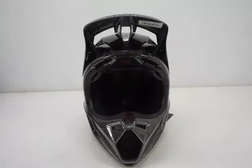 Fox Racing V3 Baz MVRS Motocross Helmet PTR Halo Silver Size XL ATV Off-Road AE