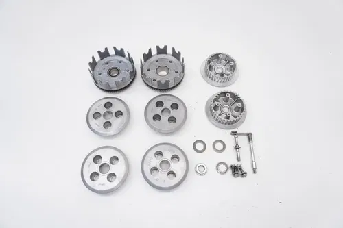 2011 KX85 Clutch Parts Lot OEM Baskets Inner Hubs Pressure Plates Kawasaki KX