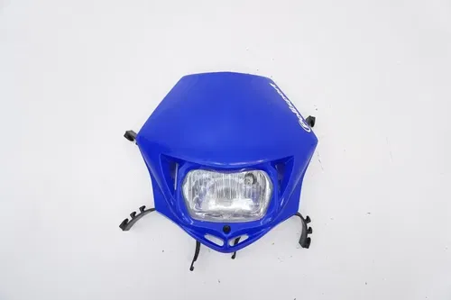 Polisport MMX Headlight Assembly Head Light Number Plate Blue 8663500003