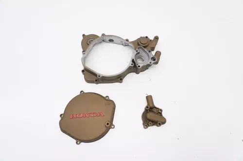 CR125 Right Crankcase Cover OEM Inner Outter Clutch Water Pump Honda 96-02 M24