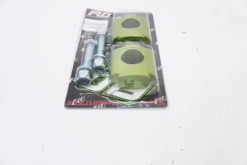 Flo Motosports Universal Oversized Bar Mounts 1 1/8 Green K3