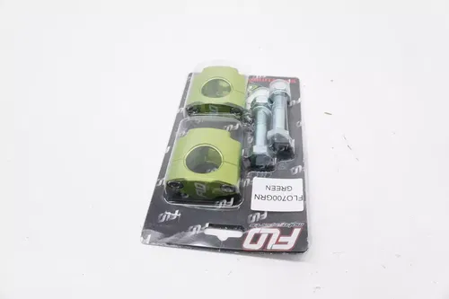 Flo Motosports Universal Oversized Bar Mounts 1 1/8 Green K3