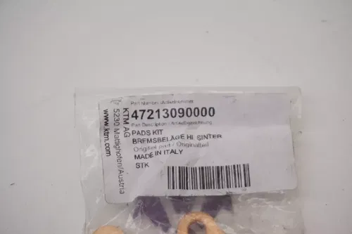 KTM 85 SX Rear Brake Pads OEM Formula Pad Set 47213090000 Husqvarna GasGas M30