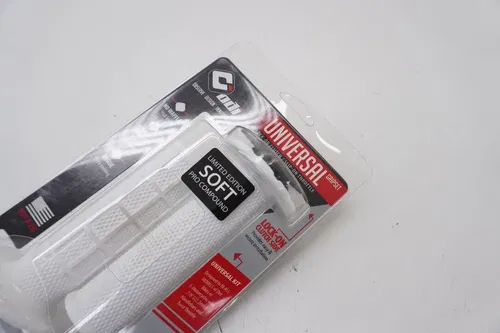 Odi Universal Half-Waffle Lock-On Grips White Soft Compound H21UHWW K4