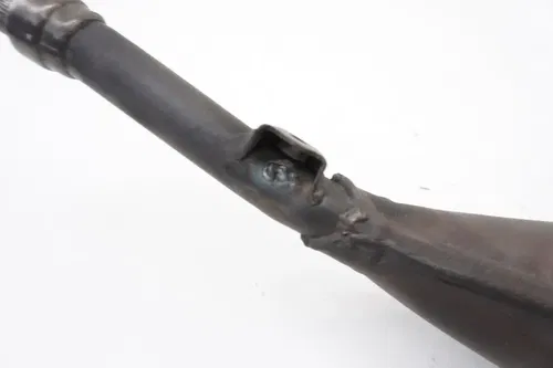 YZ125 Mod Exhaust Header Pipe OEM Expansion Chamber Black Yamaha YZ 125 05-21