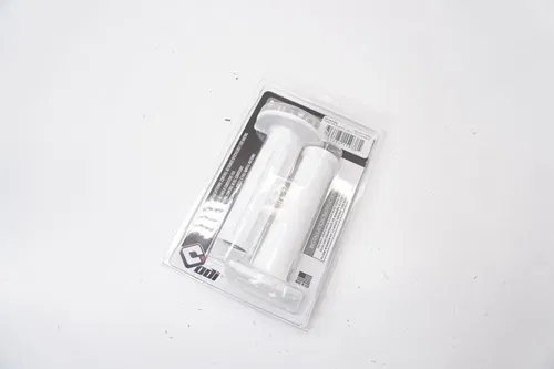 ODI MX Single-Ply Half Waffle Grips Soft Compound White H01RFSW K5