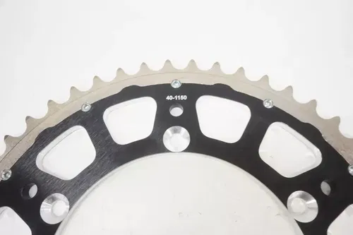 Kawasaki Mika Metal Hybrid Rear Sprocket 50T 40-1150 Black KX 125-450 M24