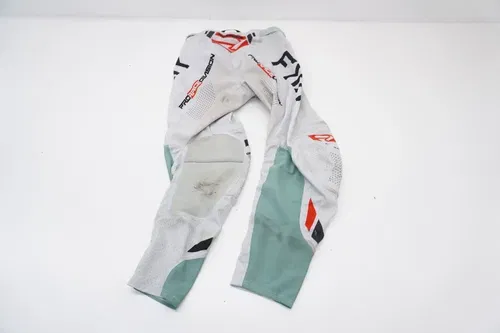 FXR Helium Mx Pants Whiteout Men's Size 32 MX Motocross K7
