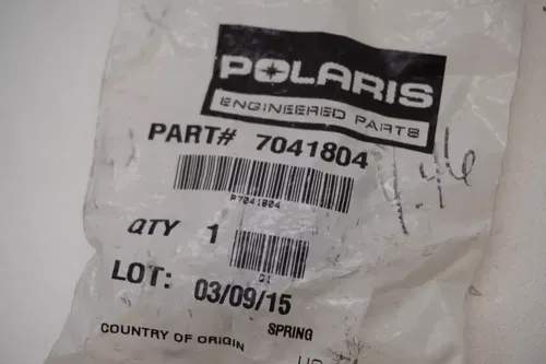Polaris General Ranger Rzr Sportsman Spring OEM 7041804 H2