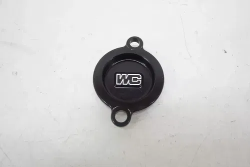 2023 KTM 350 XC-F Work Connection Oil Filter Cover Black 27-100 250 450 16-2024