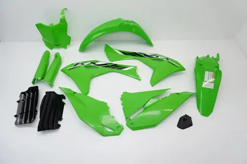 2025 KX250X Plastic Kit OEM Fenders Shrouds Side Panels Plastics Kawasaki KX250
