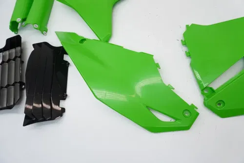 2025 KX250X Plastic Kit OEM Fenders Shrouds Side Panels Plastics Kawasaki KX250