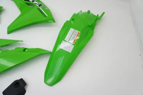 2025 KX250X Plastic Kit OEM Fenders Shrouds Side Panels Plastics Kawasaki KX250