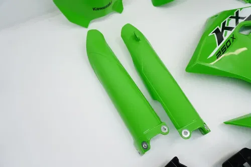 2025 KX250X Plastic Kit OEM Fenders Shrouds Side Panels Plastics Kawasaki KX250