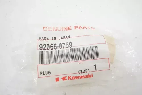 KX250F KX450F Engine Stator Cover Timing Plug Cap OEM 92066-0759 Kawasaki KX M22