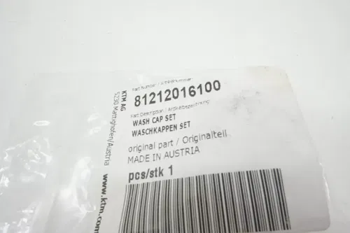 KTM Husqvarna Wash Cap Set OEM Cover 81212016100 FC SXF XCF 250 350 450 A2